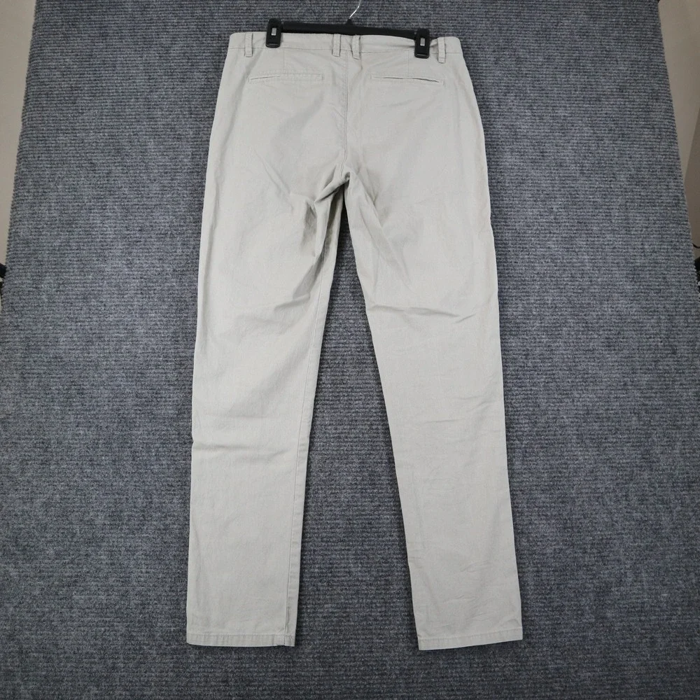 Joseph Abboud JOE Chino Pants Mens 34x32 Tan Stretch Cotton Casual Business